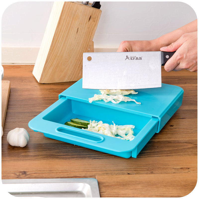 Nexzens™ Multifunction Chopping Board & Sink Basket