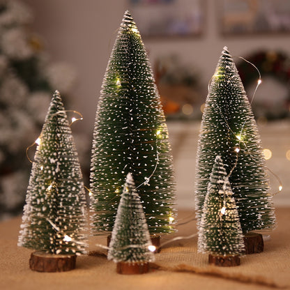 Nexzens™ White Christmas Pine Tree Ornaments