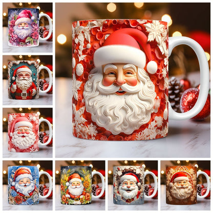 Nexzens™ 3D Christmas Ceramic Mug 325 ML