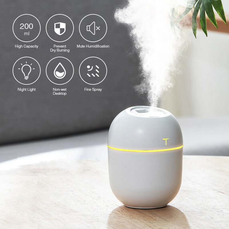 Nexzens™ Mini USB Air Humidifier & Aroma Diffuser