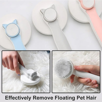 Nexzens™ Self-Cleaning Grooming Brush