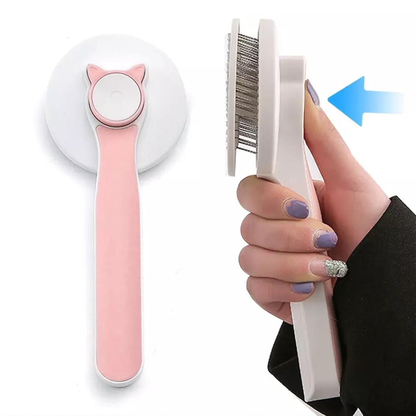 Nexzens™ Self-Cleaning Grooming Brush