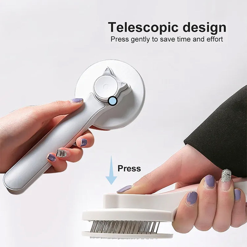 Nexzens™ Self-Cleaning Grooming Brush