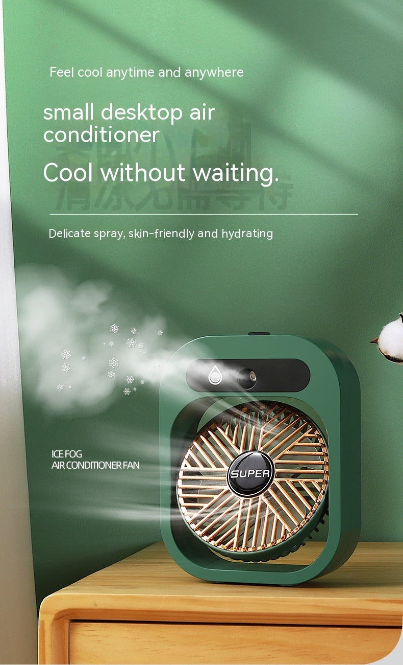 Nexzens™ Air Conditioning Desk Misting Fan