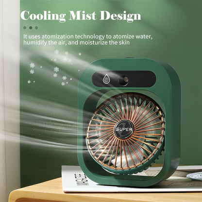 Nexzens™ Air Conditioning Desk Misting Fan