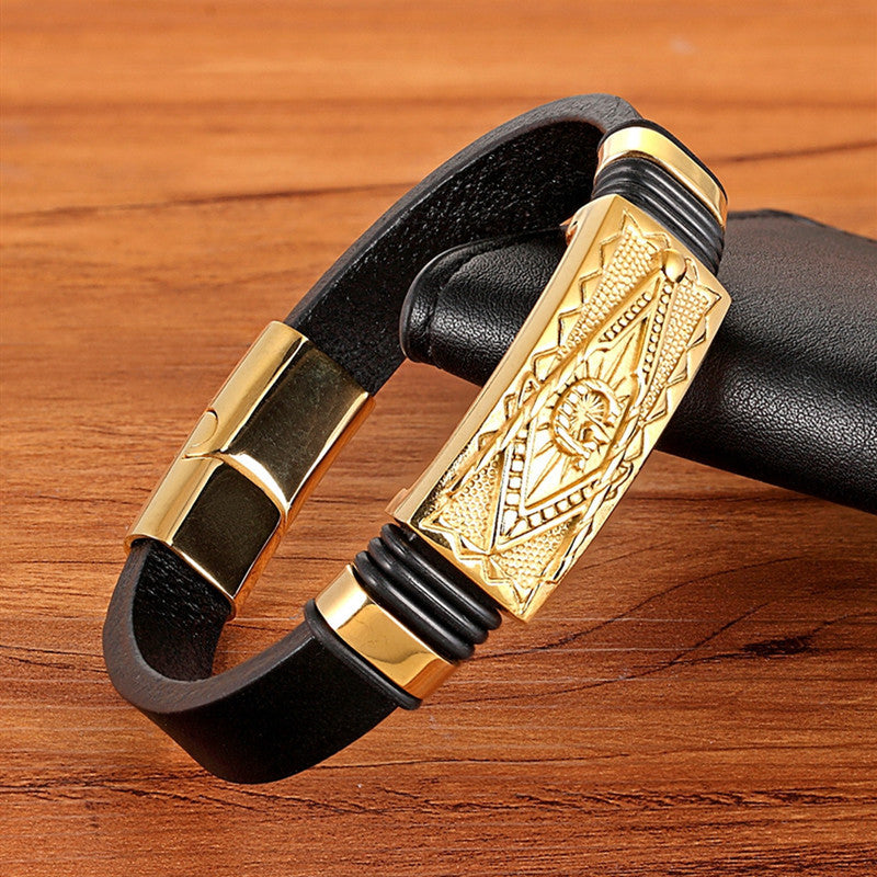 Nexzens™ Scorpion Leather Bracelet