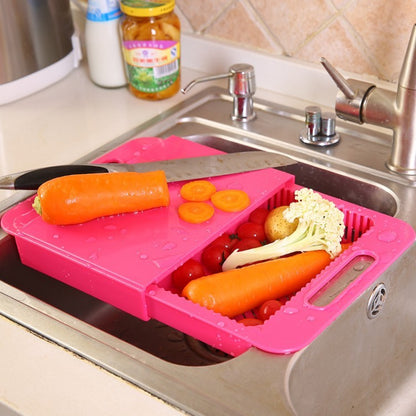 Nexzens™ Multifunction Chopping Board & Sink Basket