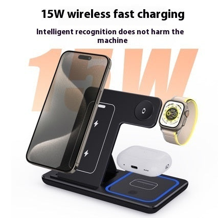 Nexzens™ 3-in-1 Foldable Fast Wireless Charger Stand