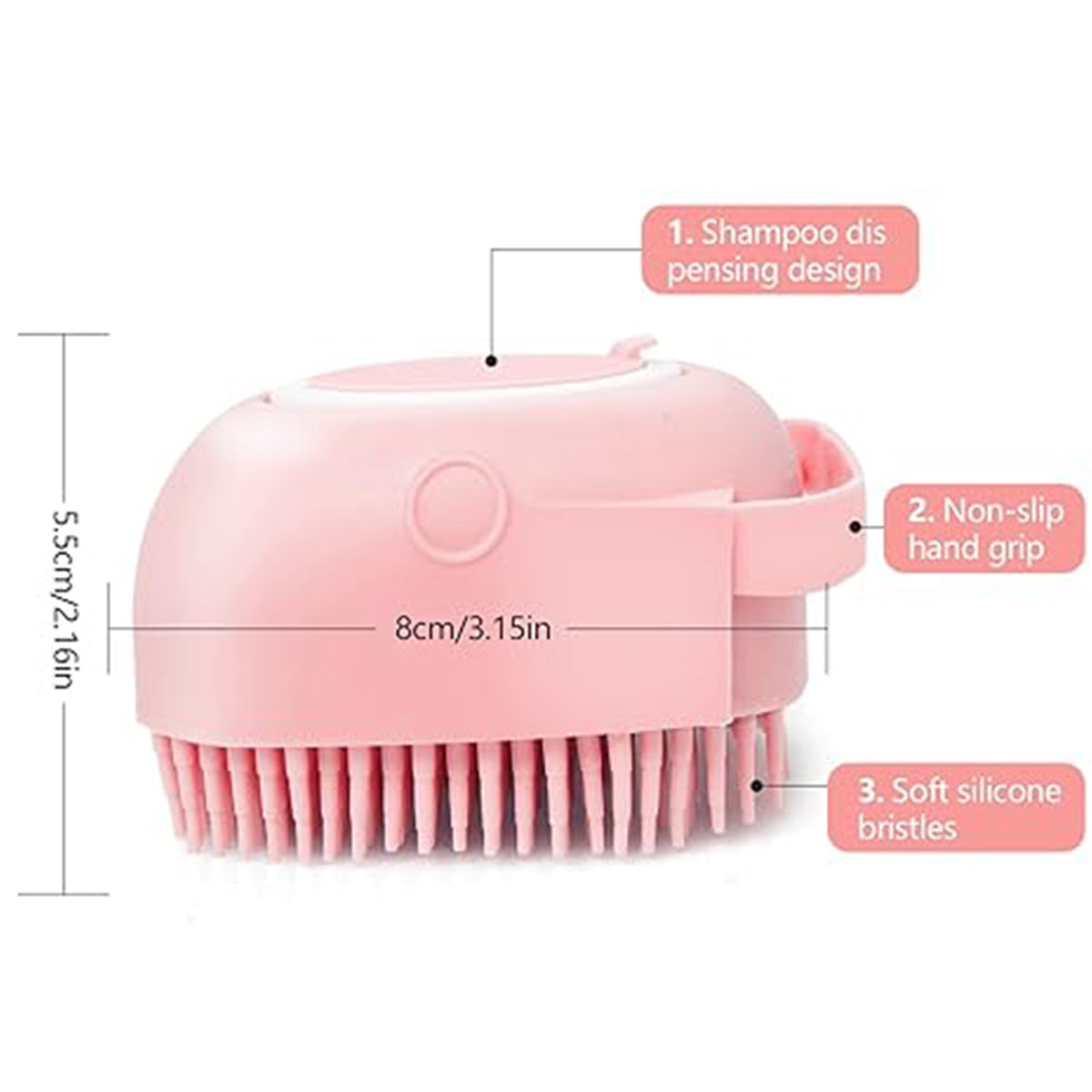 Nexzens™ Pet Bath & Massage Brush