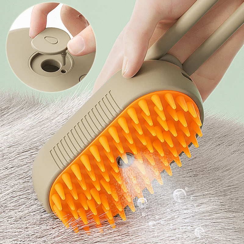 Nexzens™ 3-in-1 Steamy Pet Grooming Brush