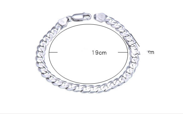 Nexzens™ Silver Men's Bracelet