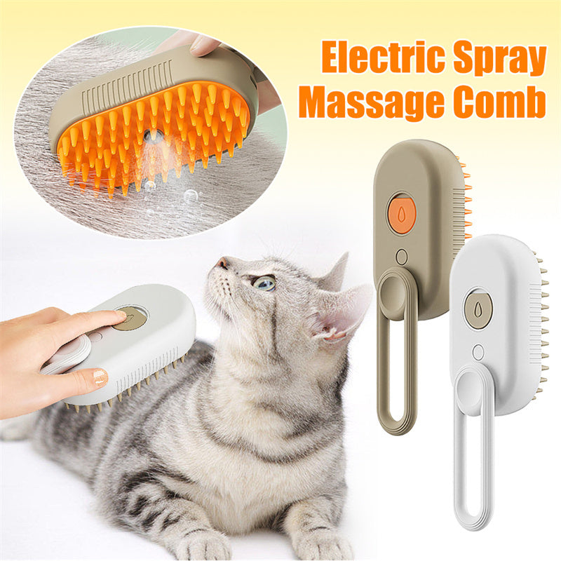 Nexzens™ 3-in-1 Steamy Pet Grooming Brush