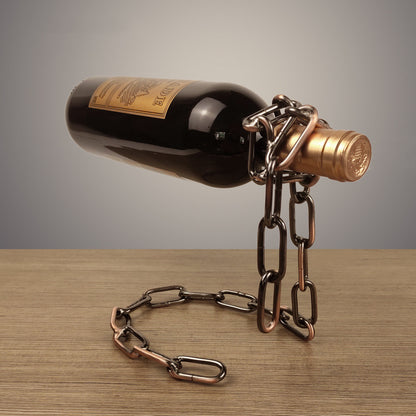 Nexzens™ Iron Chain Wine Rack