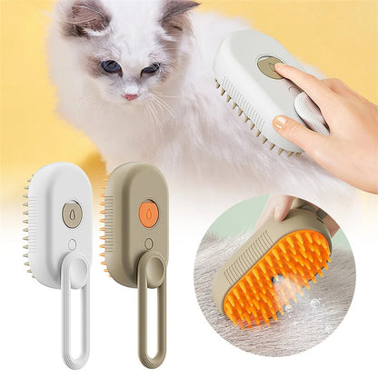 Nexzens™ 3-in-1 Steamy Pet Grooming Brush