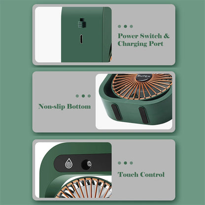 Nexzens™ Air Conditioning Desk Misting Fan