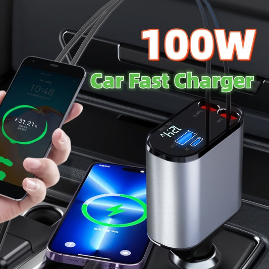 Nexzens™ Super Fast 100W Car Charger