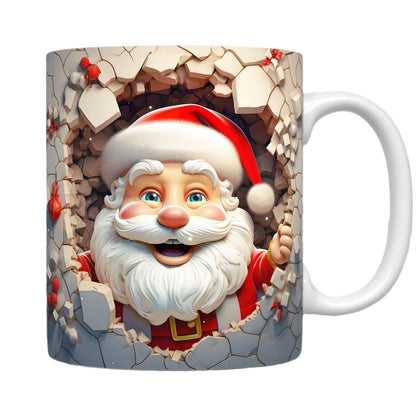 Nexzens™ 3D Christmas Ceramic Mug 325 ML