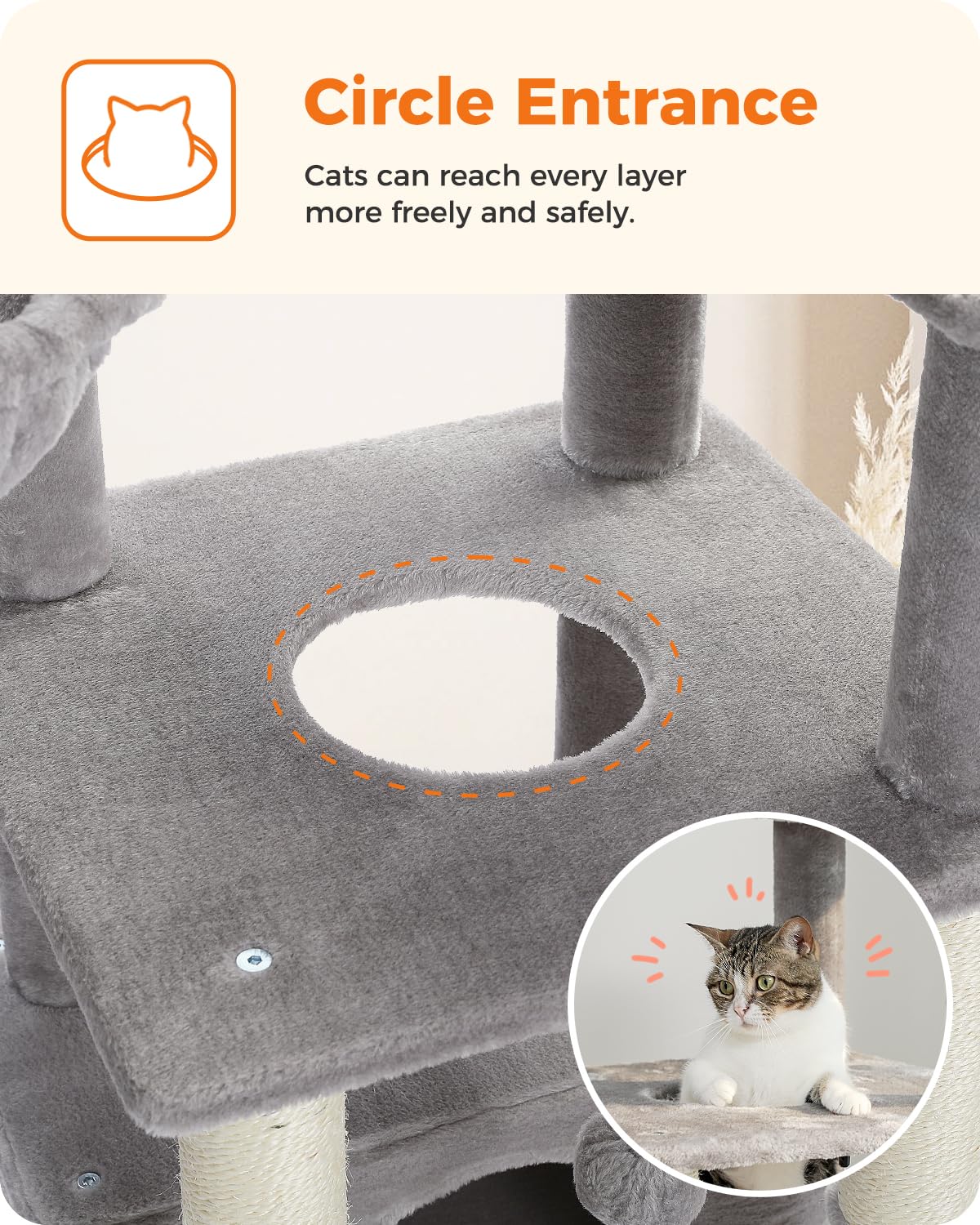 Nexzens™ Ultimate Indoor Cat Tree