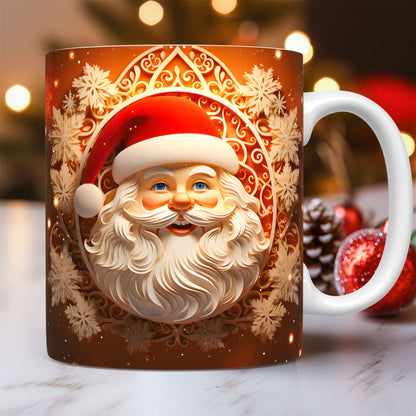 Nexzens™ 3D Christmas Ceramic Mug 325 ML