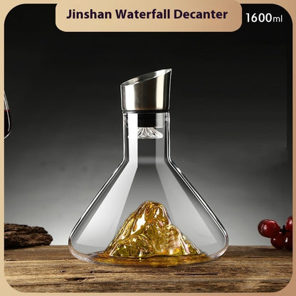 Nexzens™Iceberg Waterfall Wine Decanter