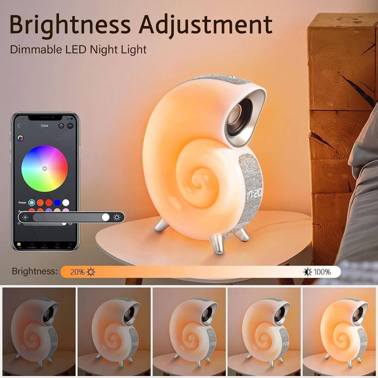 Nexzens™ Lamp & Bluetooth Speaker