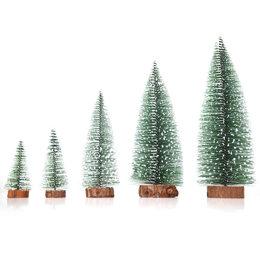 Nexzens™ White Christmas Pine Tree Ornaments