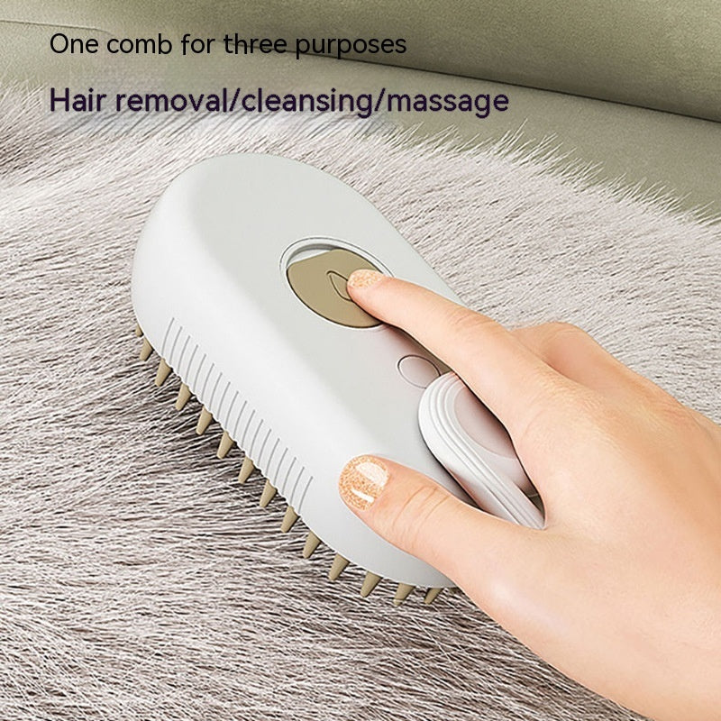 Nexzens™ 3-in-1 Steamy Pet Grooming Brush