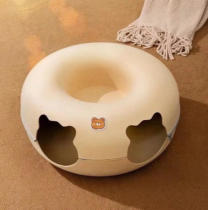 Nexzens™ Peekaboo Cat Tunnel Bed