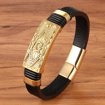 Nexzens™ Scorpion Leather Bracelet